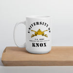 University of Knox Armor Coffee mug