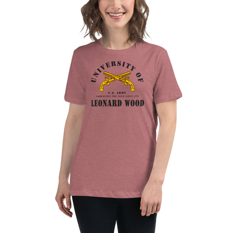 University of Leonard Wood MP Women's Relaxed T-Shirt